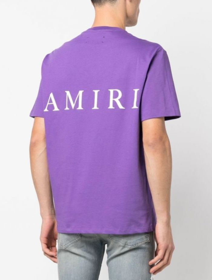 Amiri MA Logo T-Shirt Purple