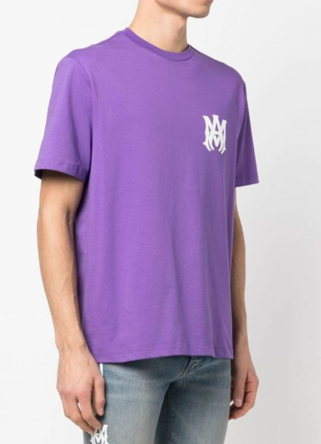 Amiri MA Logo T-Shirt Purple