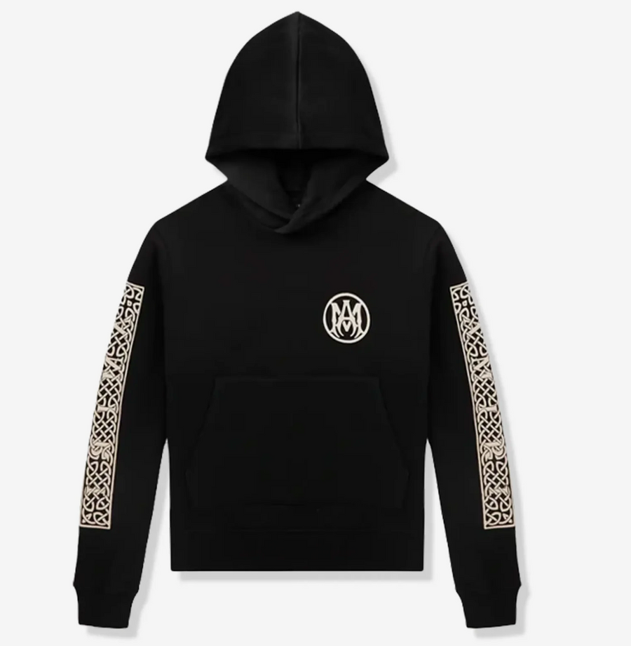 Amiri OUIJA Board Hoodie Black