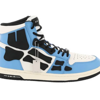 Amiri Skeleton High Top Sneaker Carolina Blue