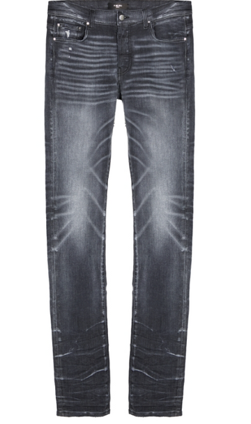 Amiri Storm Grey Stack Jeans