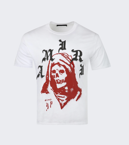 Amiri X Wes Lang Solar King T-Shirt White