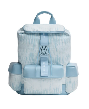 Amiri Jacquard Baby Blue Backpack