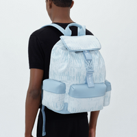 Amiri Jacquard Baby Blue Backpack