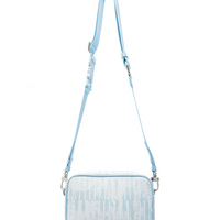 Amiri Jacquard Baby Blue Camera Bag