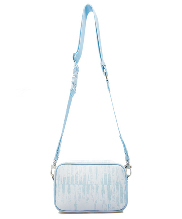 Amiri Jacquard Baby Blue Camera Bag