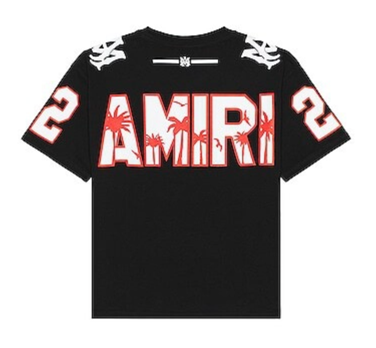 Amiri Oversized Football 22 T-Shirt