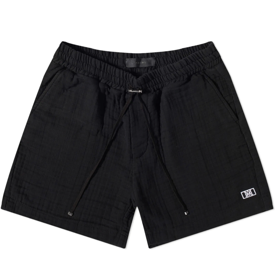 Amiri Cotton BBALL Shorts Black