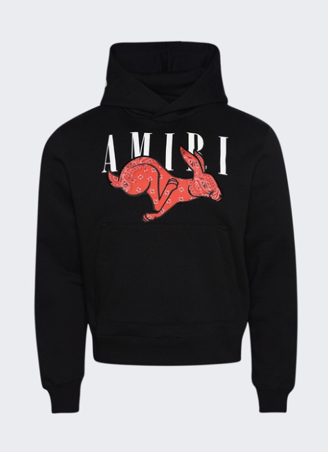 Amiri CNY Rabbit Logo Hoodie