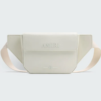 Amiri MA White Leather Crossbody Bag