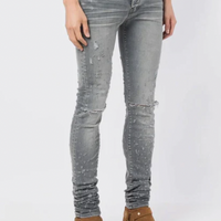 Amiri Shotgun Jeans Grey
