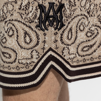 Amiri Bandana Embroidery Shorts