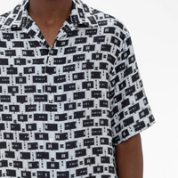 Amiri Tape Bowling Shirt