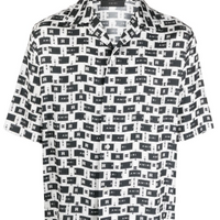 Amiri Tape Bowling Shirt