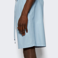 Amiri Vegan Leather Bball Shorts Baby