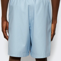 Amiri Vegan Leather Bball Shorts Baby