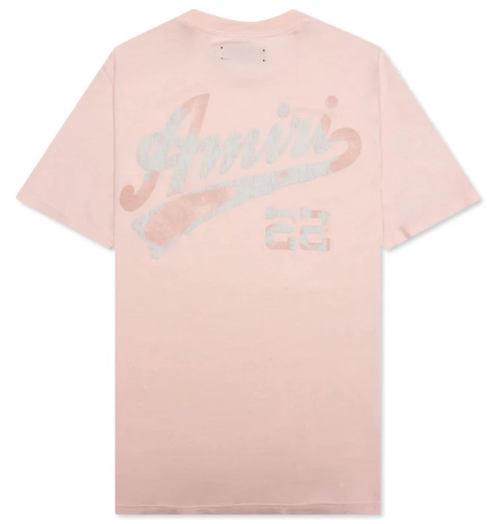 Amiri 22 Jersey t-shirt Silver/Pink