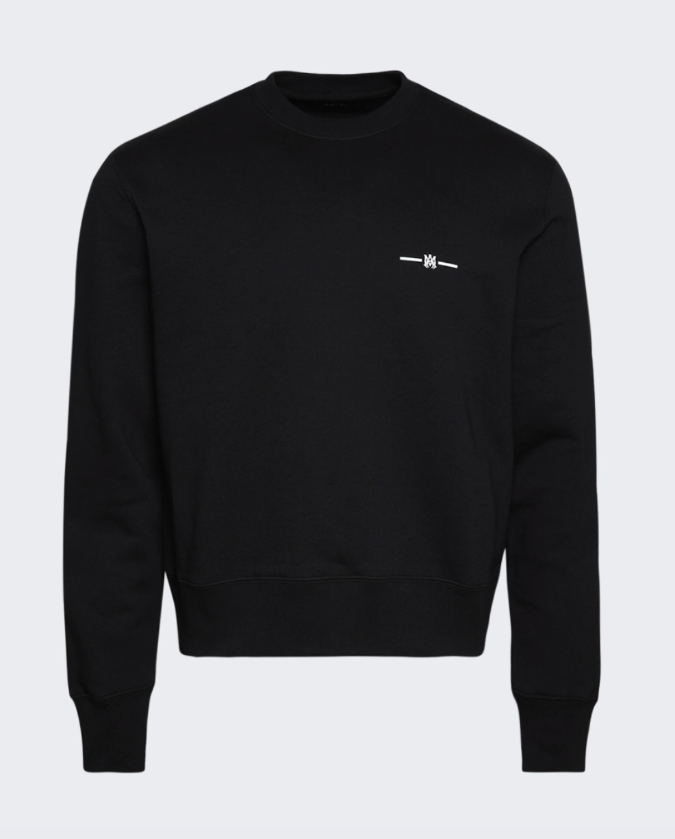 Amiri Micro MA Bar Sweatshirt Black