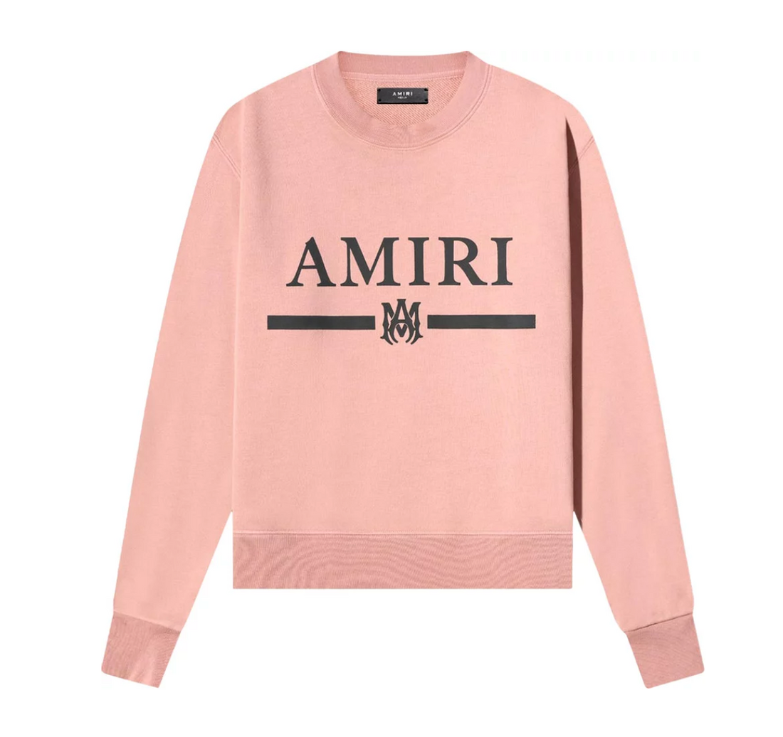 Amiri MA Bar Sweatshirt Peach