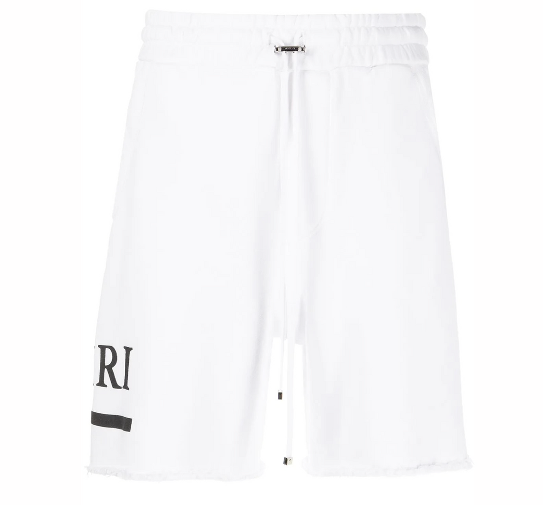 Amiri MA Bar Sweatshorts White