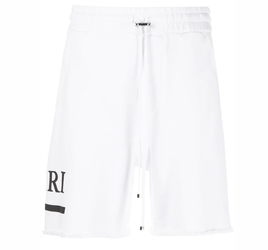 Amiri MA Bar Sweatshorts White