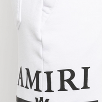 Amiri MA Bar Sweatshorts White