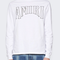 Amiri Sun Ls T-Shirt White