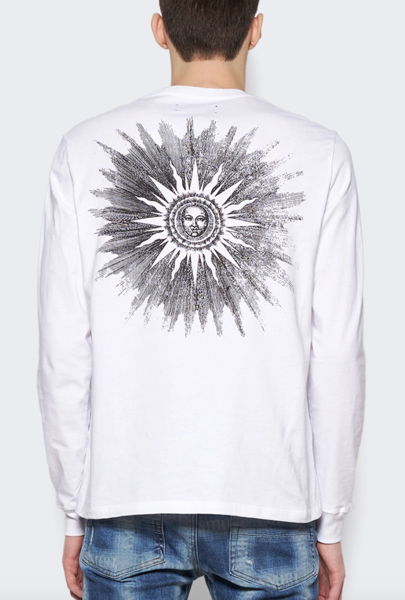 Amiri Sun Ls T-Shirt White