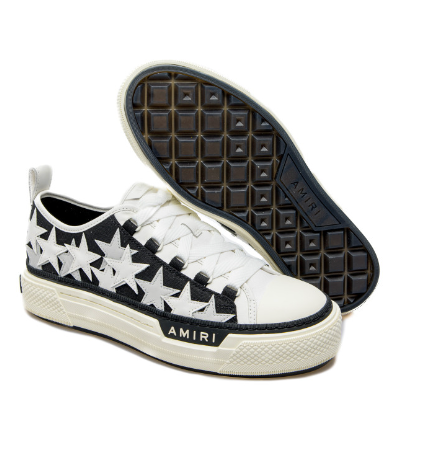 Amiri Stars Court Low Black