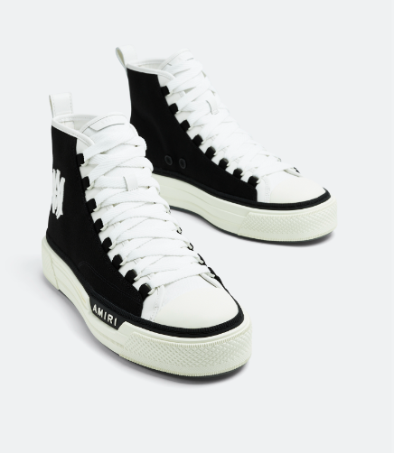 Amiri Court Hi Black/White