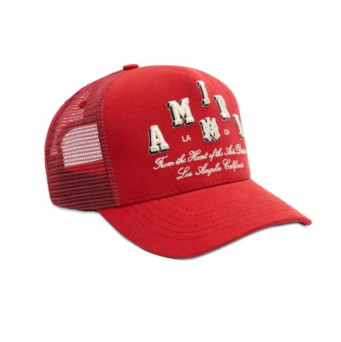 Amiri Varsity Trucker Cap