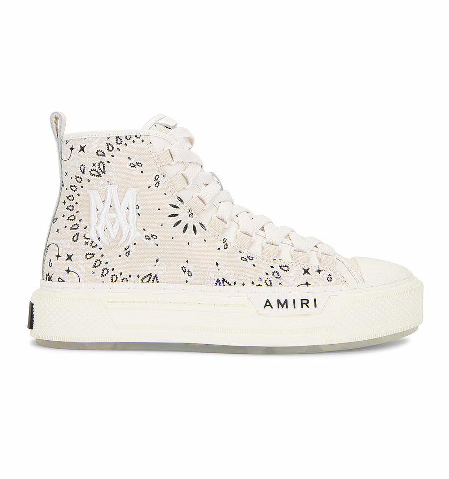 Amiri Court High Alabaster Sneaker