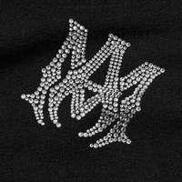 Amiri Crystal Embellished MA Hoodie