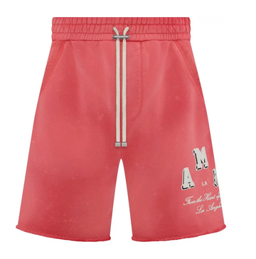 Amiri Vintage Collegiate Shorts Red