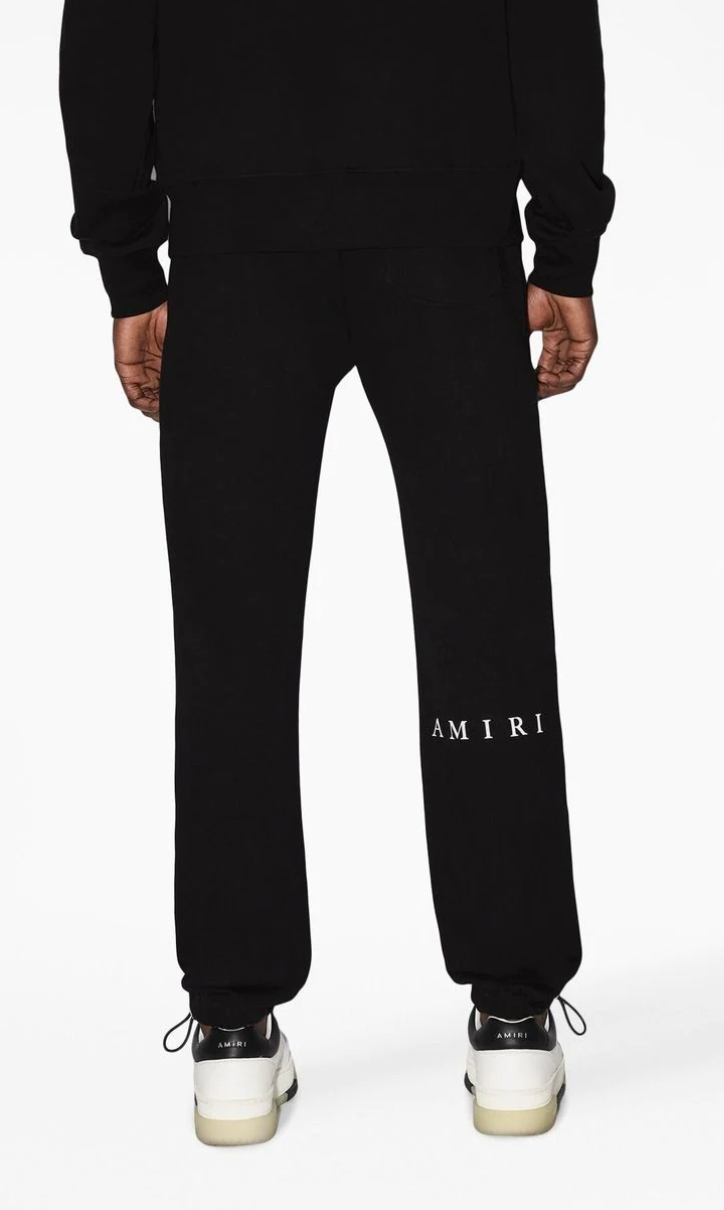 Amiri Micro MA Bar Sweatpants Black