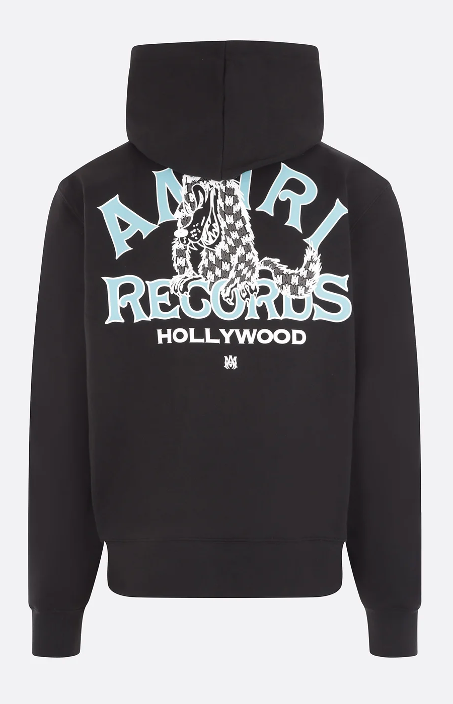 Amiri Records Wolf Hoodie Black