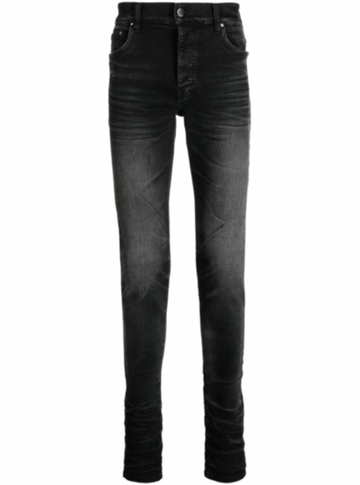 Amiri Stack Jeans Faded Black