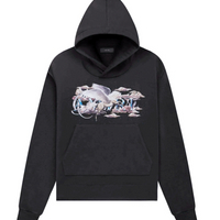 Amiri Pegasus Hoodie Black