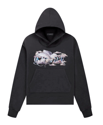 Amiri Pegasus Hoodie Black