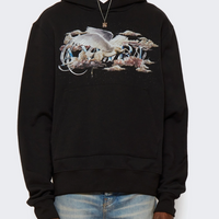 Amiri Pegasus Hoodie Black