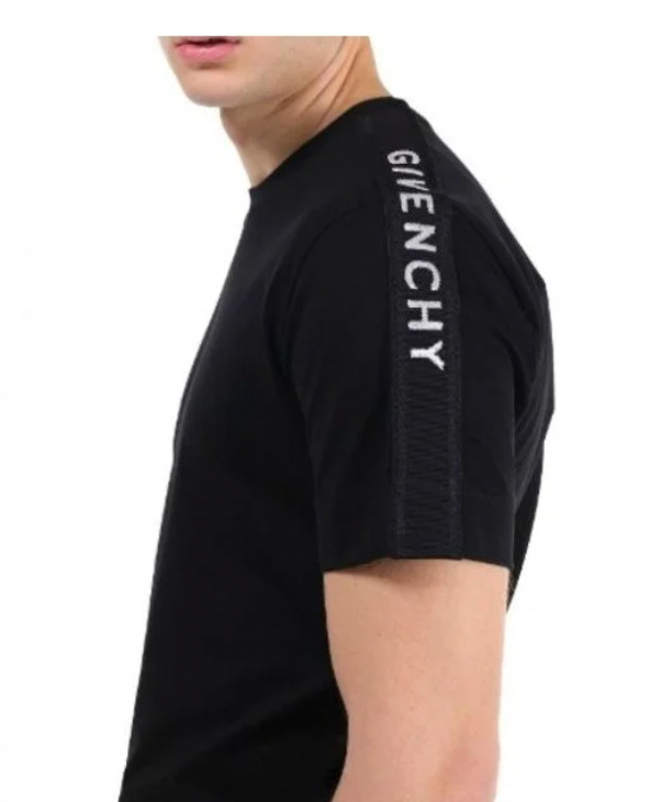 Givenchy Shoulder Logo Embroidery T-Shirt