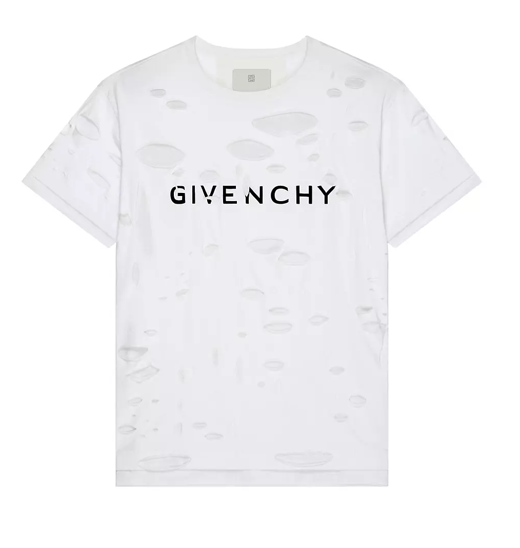 Givenchy Cut Out Logo T-Shirt