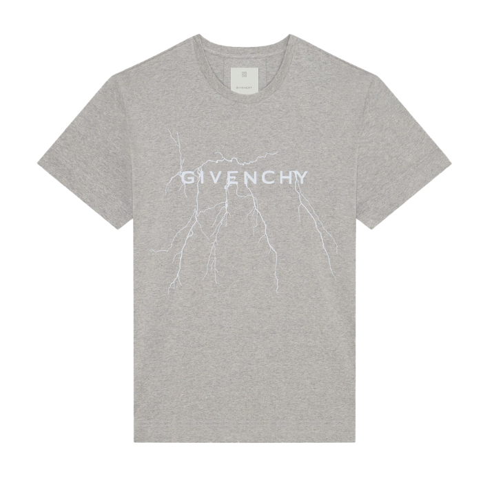 Givenchy Lightning Logo Printed T-Shirt