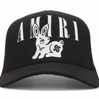 Amiri Bandana Rabbit Trucker Cap