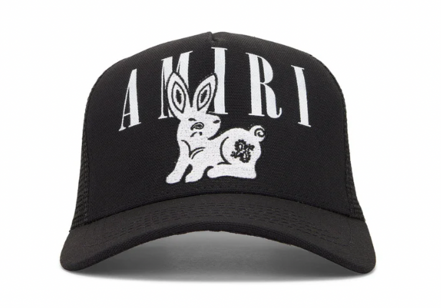 Amiri Bandana Rabbit Trucker Cap