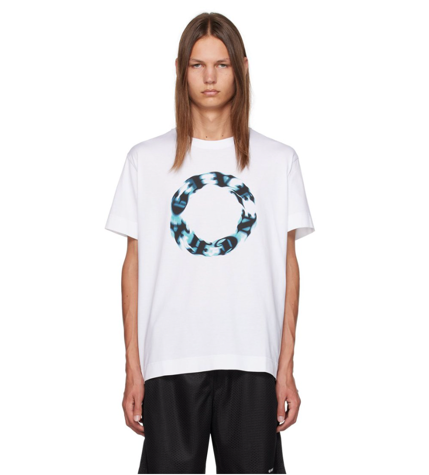 Givenchy Circle Logo T-Shirt White