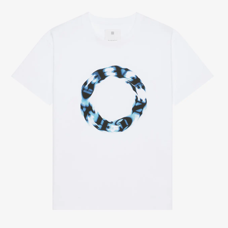 Givenchy Circle Logo T-Shirt White