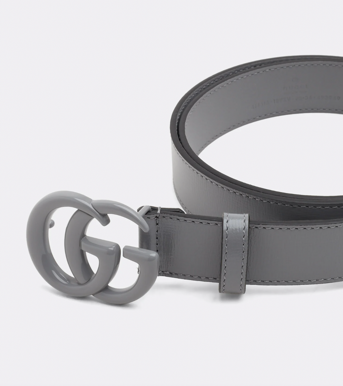 Gucci GG Marmont Belt Grey