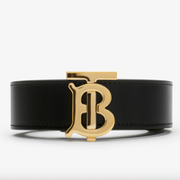 Burberry Leather Reversible TB Belt
