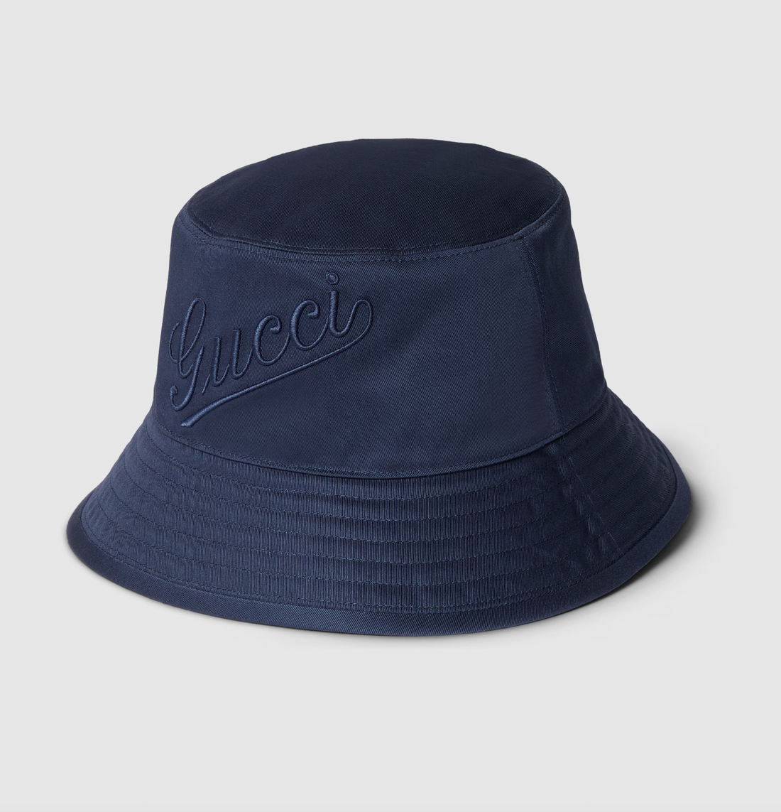 Gucci Logo Embroidery Bucket Hat